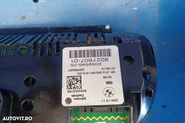 Ceasuri bord 9227607 1464066 29540261 BMW Seria 5 F07/F10/F11 [faceli - 4