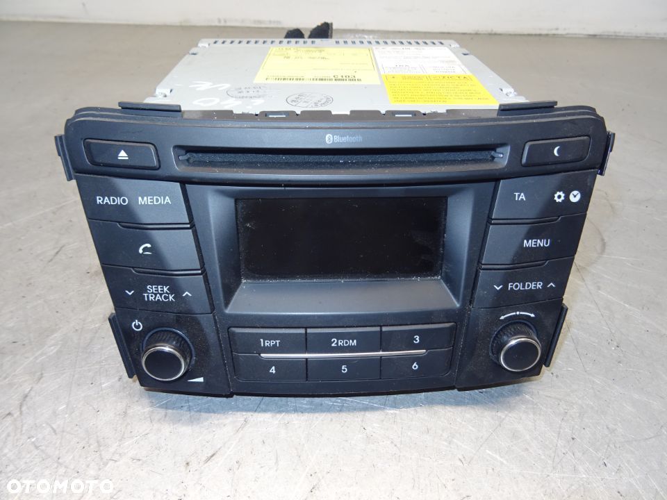 HYUNDAI i40 LIFT 1.7CRDI RADIO CD BLUETOOTH 96170-3Z7704X - 1