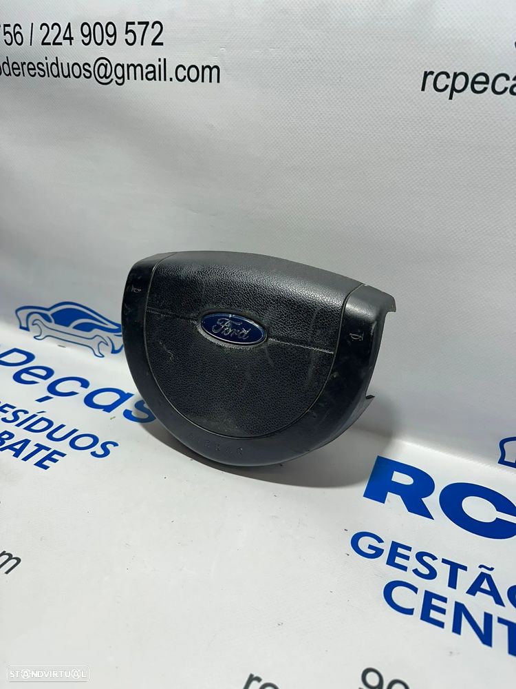 .Airbag Volante Guiador Original Ford Fiesta 5 MK5 2S6AA042B85ALZHHD 2002 - 2008 - 3