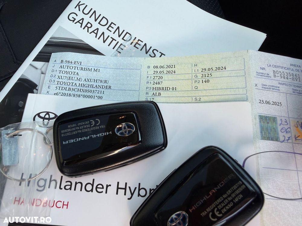 Toyota Highlander 2.5 L Dynamic Force 248CP Executive Metallic - 25