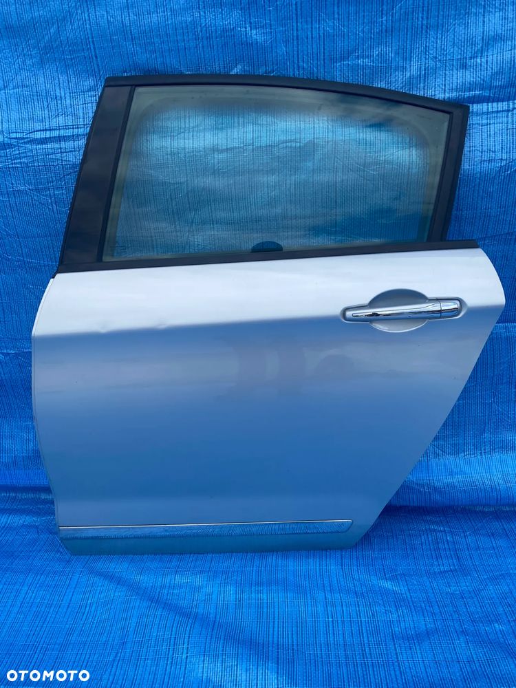 CITROEN C5 III DRZWI LEWE TYŁ TYLNE SREBRNE EZRC SEDAN - 2
