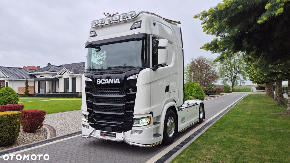 Scania SCANIA///S500///2022/// EURO6///RETARDER///FULL LED///ALUMINIOWE FELGI/// KLIMATYZACJA POSTOJOWA///WAGA/// ZABUDOWY MIĘDZYOSIOWE/// STAN BARDZO DOBRY - 1
