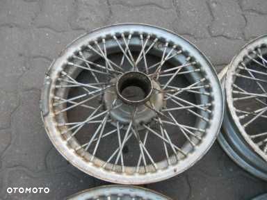 felgi zabytkowe szprychowe JAGUAR XKE AUSTIN HEALEY MG TRIUMPH mocowane na frezy - 5