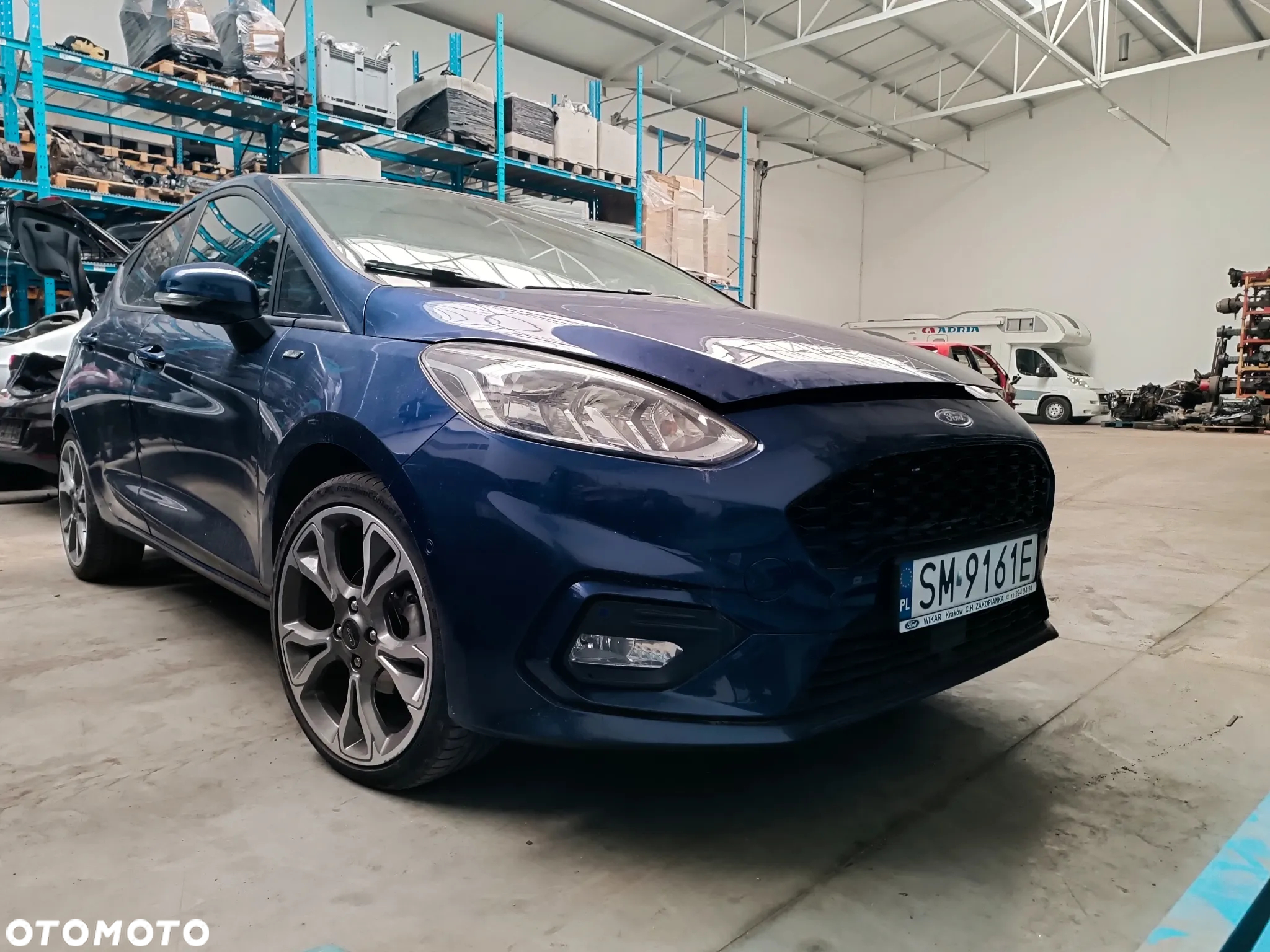 Ford fiesta mk8 st-line kompletny przód 2016- lakier kod 2H - 5