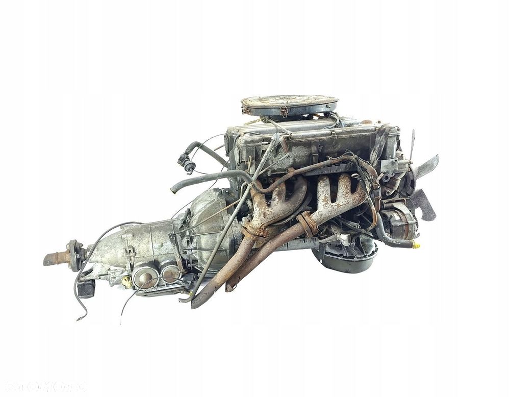 SILNIK BENZYNOWY KOMPLET MERCEDES W116 280S 2.8 24V 1100110601 REGEN/CZĘŚCI - 1