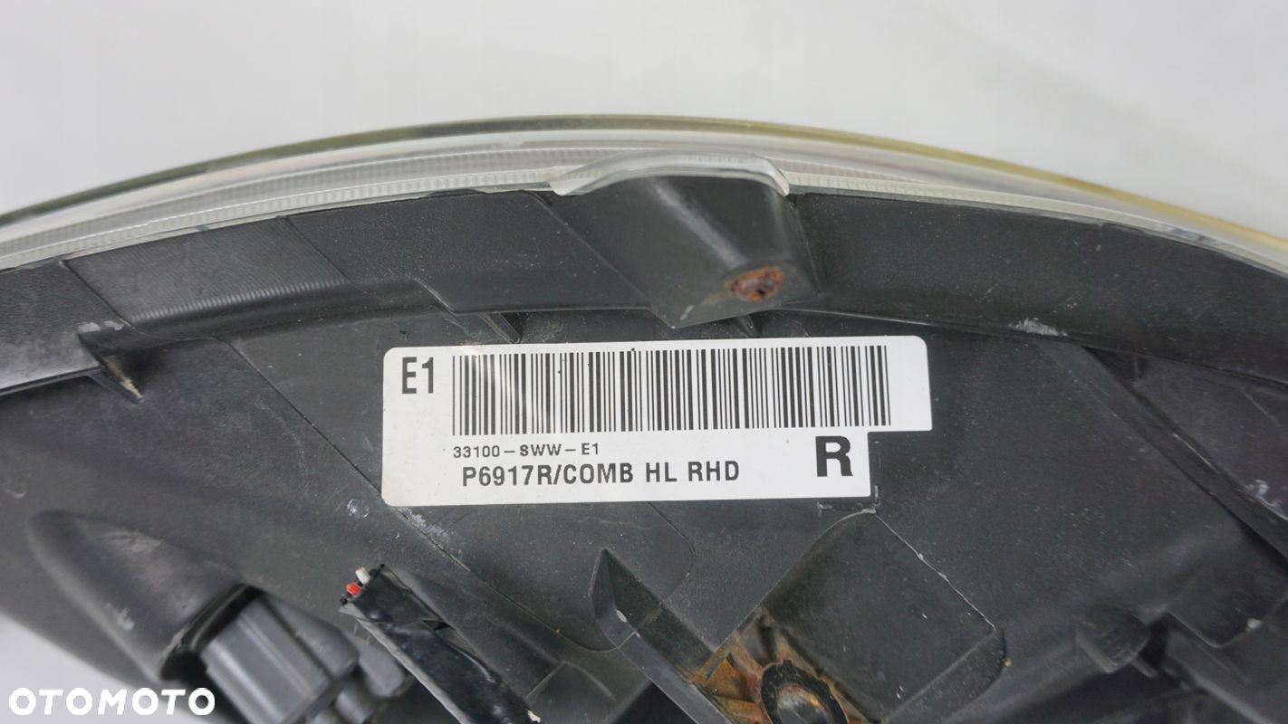 LAMPA PRAWY PRZÓD PRAWA PRZEDNIA XENON HONDA CRV 3 CR-V III LIFT 09-13 UK - 5