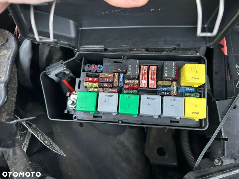 ZESTAW STARTOWY KOMPUTER SILNIKA SKRZYNKI BEZPECZNIKÓW STACYJKA Z KLUCZYKIEM MERCEDES BENZ ML W164 3.0 V6 DIESEL A6421505477 - 6