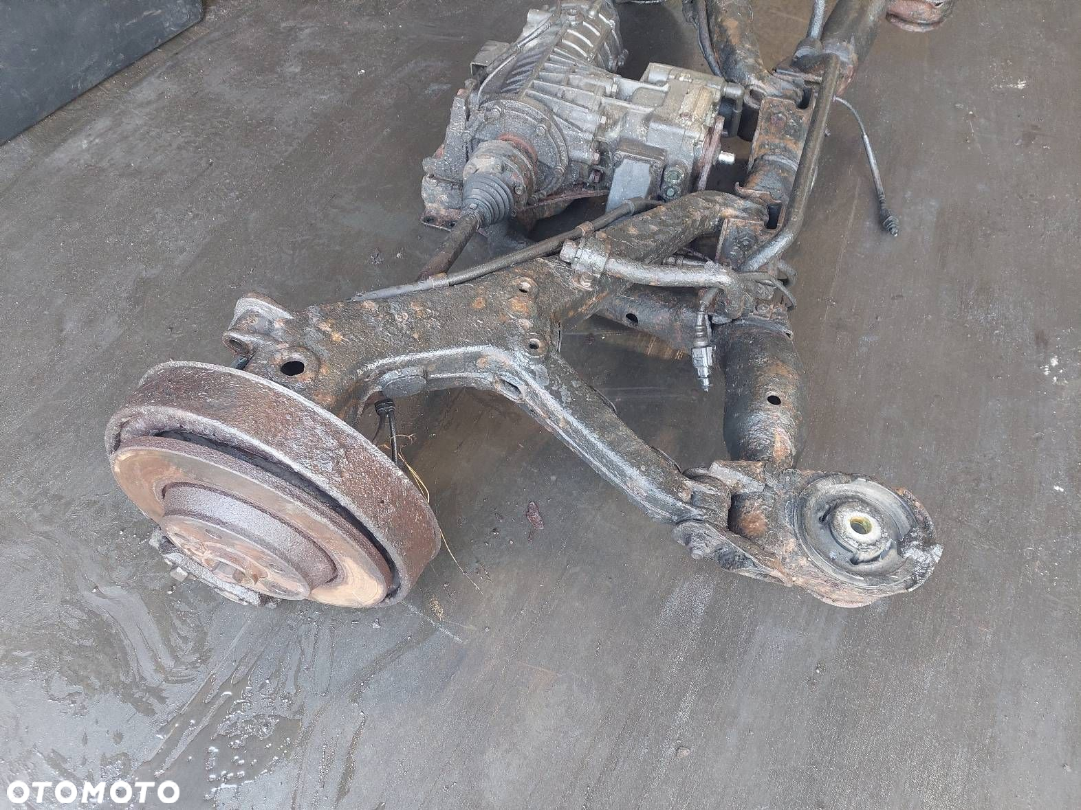 BELKA ZAWIESZENIA TYŁ VOLKSWAGEN SHARAN 2.8 VR6 4X4 HALDEX 02D525554AH - 6