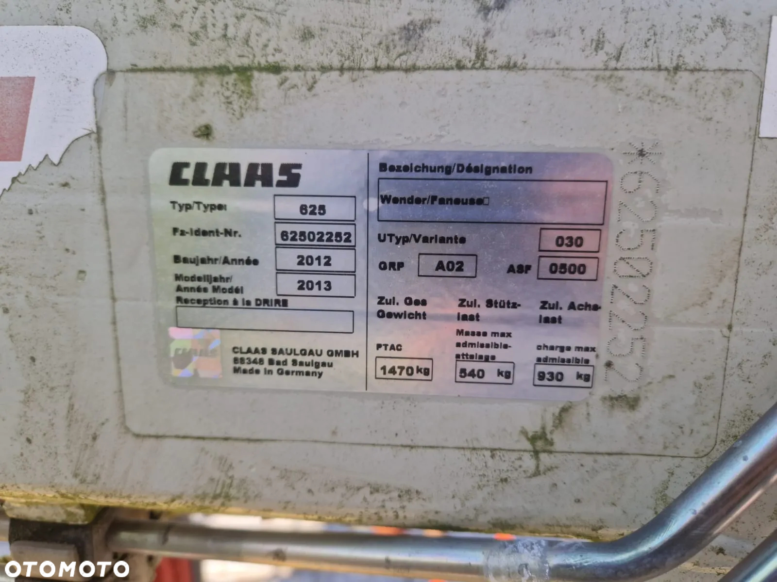 Claas Volto 1050T Przetrząsarka - 18