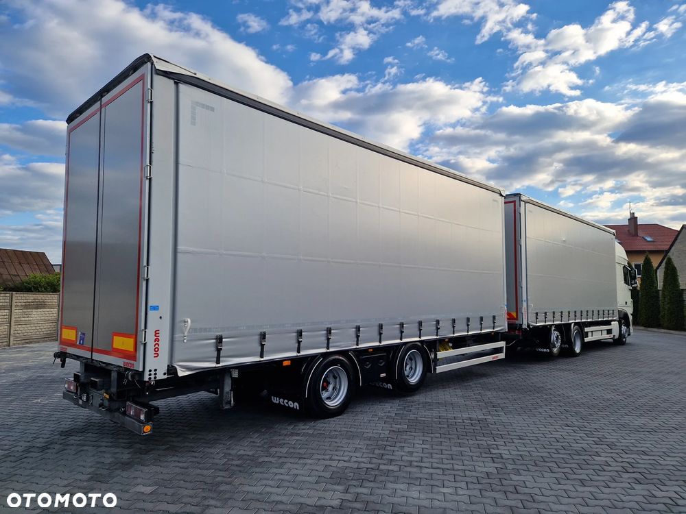DAF XF 480 SSC E6 / TANDEM / 2x 7.7m / 120M3 / KLIMA POSTOJOWA / POLSKI SALON - 5