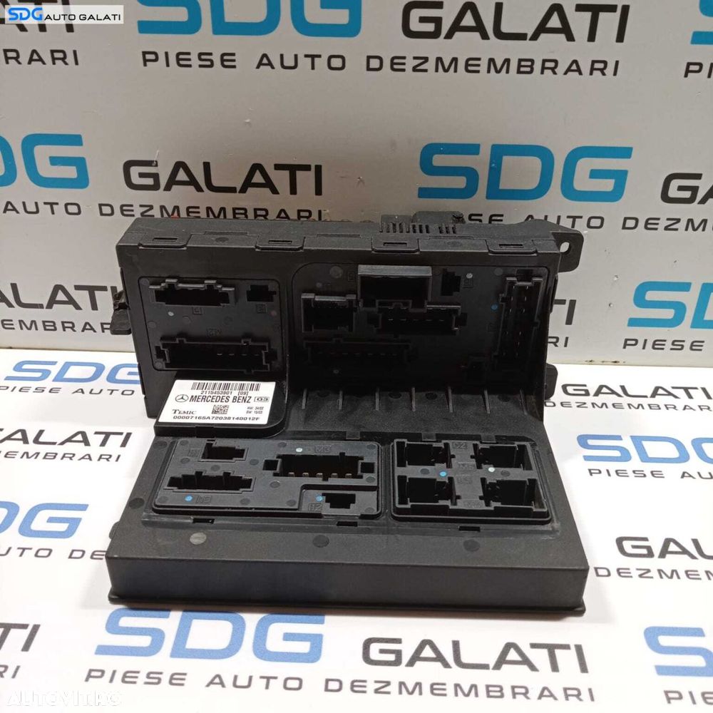 Panou Tablou Sigurante Relee SAM Mercedes Clasa E Class W211 E220 E270 2001 - 2009 Cod 2115453901 [1574] - 1