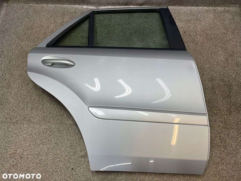 Drzwi prawy tyl tylne srebrne C775 775U Mercedes W164 ML ORG 100-120 umFe - 3