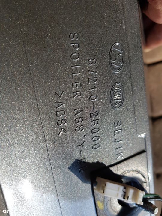 Hyundai Santa Fe II Spoiler Lotka Klapy Bagażnika - 7