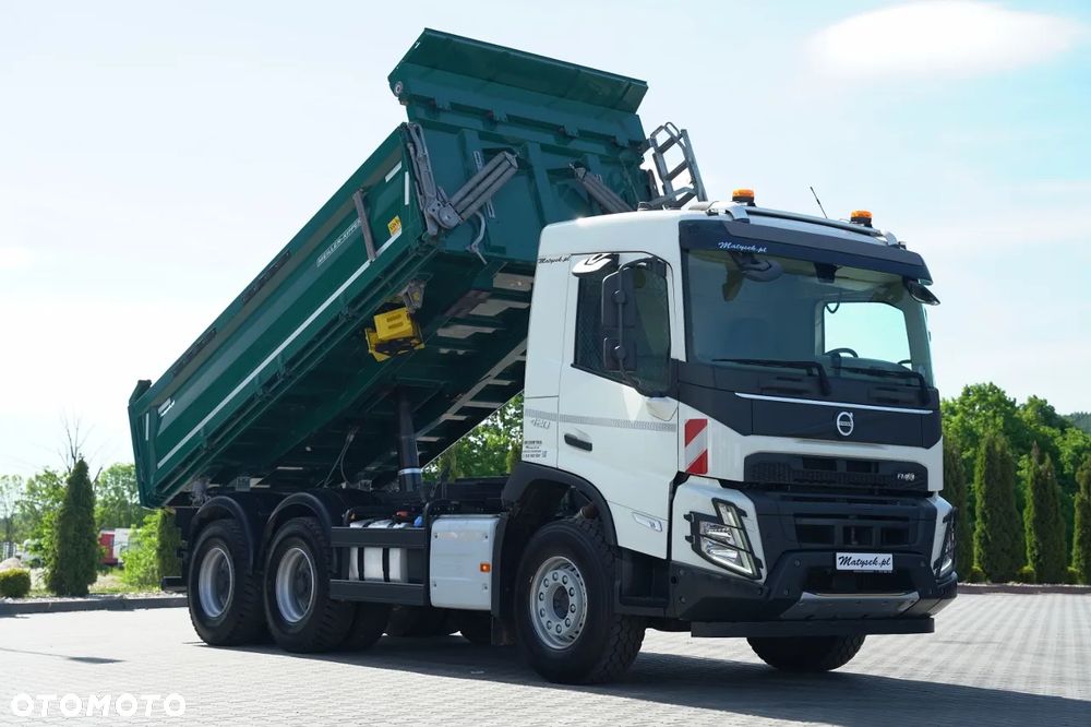 Volvo FMX 420 / 6X4 / WYWROTKA 3 STRONNA / MEILLER / 8 TYS KM / I-SHIFT / EURO 6 / - 7