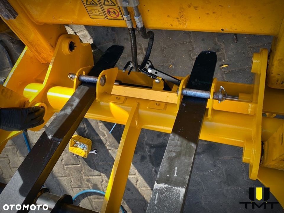 Szybkozłącze JCB 3CX 4CX Przednie Mechaniczne JCB widły koparko ładowarka - 4