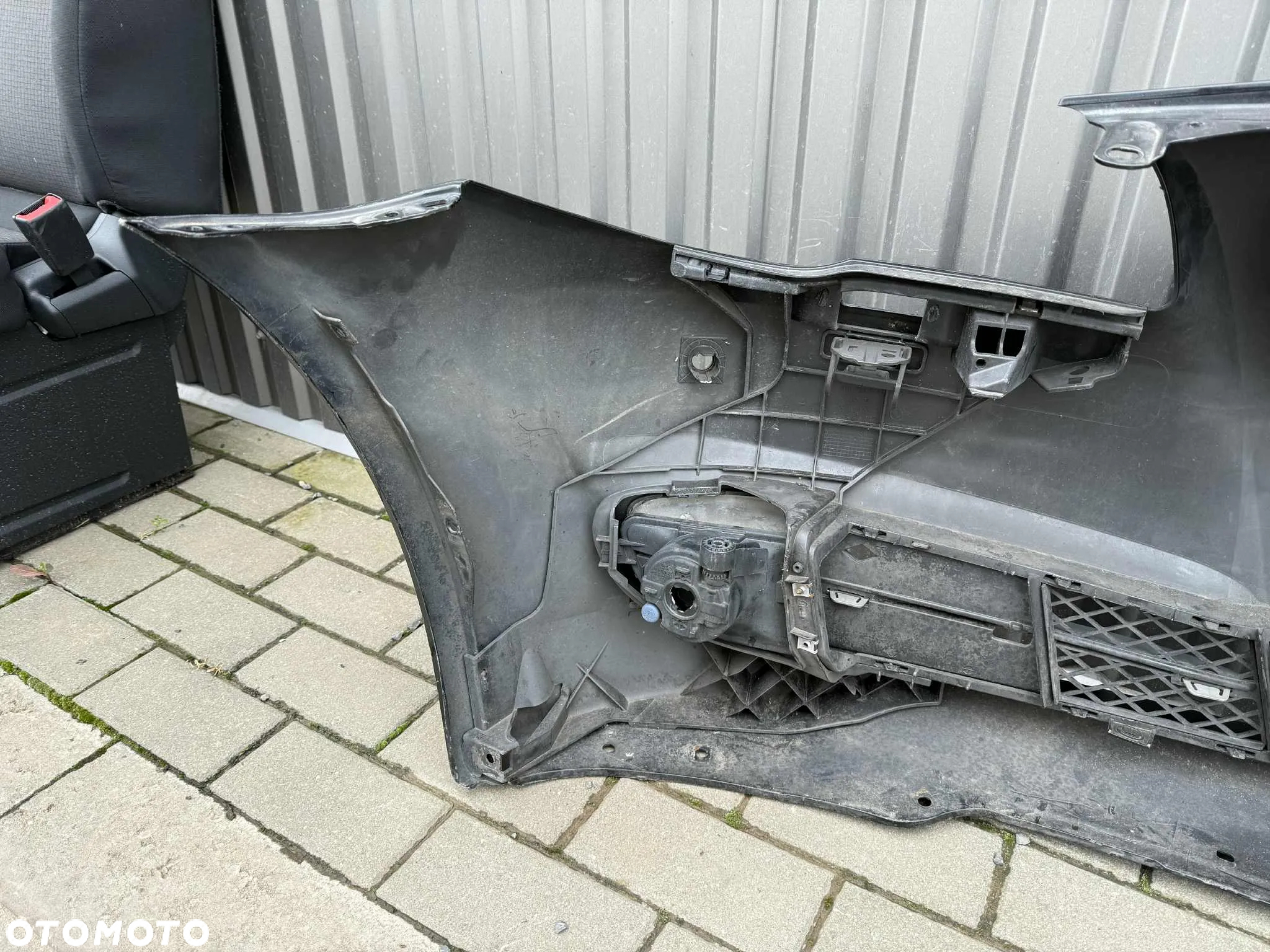 Bmw 5 F10 F11 Zderzak Przód Przedni Kompletny 4xPDC Sprysk 475 Blacksaphire - 12