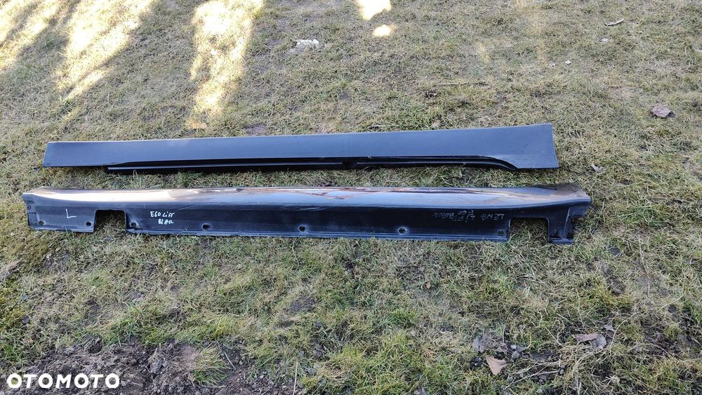 BMW E60 E61 Lift Listwa Progowa Lewa Prawa Black Sapphire - 4