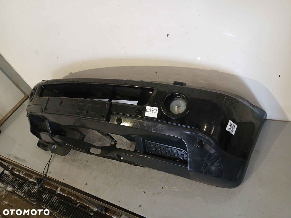 ^ ZDERZAK PRZÓD PRZEDNI RANGE ROVER SPORT I 1 L320 CZARNY PDC CZUJNIKI SPRYSKIWACZE LAMP XENON HALOGENY - 3