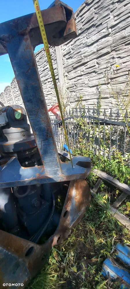 Łyżka chwytakowa 60cm verachter 56cm m. uszami obrotowa hydrauliczna do kop kołowej - 7