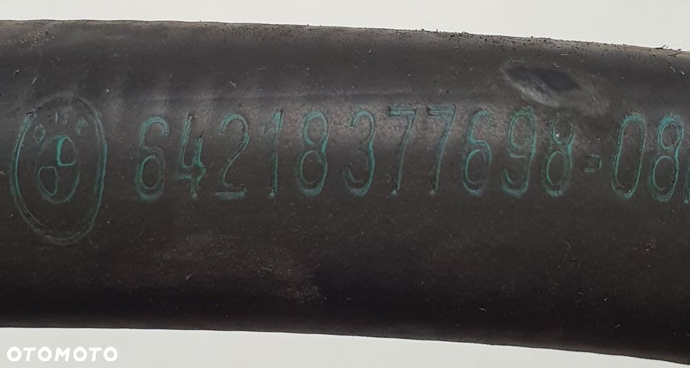 WĄŻ PRZEWÓD RURA WODY BMW 7 E65 3.6 V8 64218377698 - 3