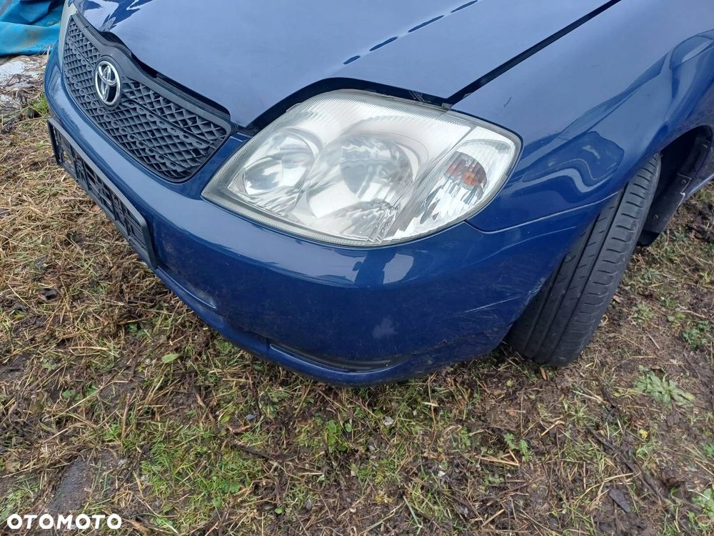 KOMPLETNY PRZÓD MASKA ZDERZAK TOYOTA COROLLA E12 8Q4 - 7