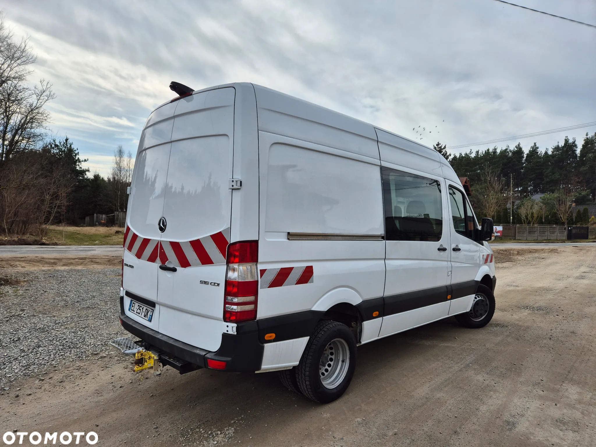Mercedes-Benz SPRINTER 516 CDI BLIZNIAK BRYGADÓWKA CLIMATRONIK KAMERY HAK 3.5T - 5