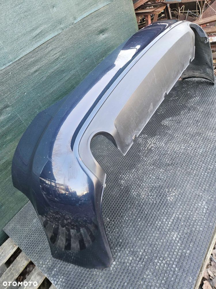 Zderzak Tył Tylny 4F5807511A 4F0807521A Granatowy LZ5D Dwa Wydechy Dyfuzor Audi A6 C6 Sedan - 17