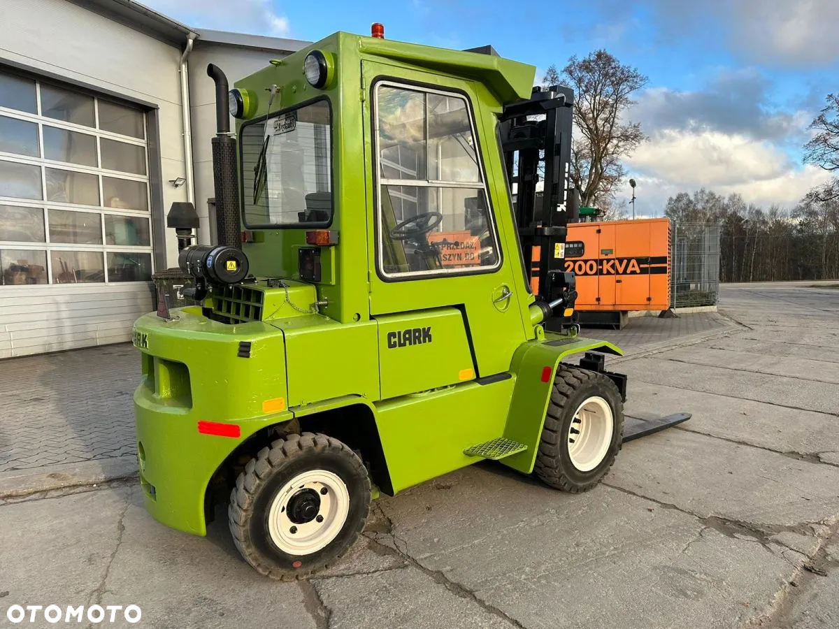 Clark Clark Equipment C500 Y70 Sztaplarka, wózek widłowy, 1977rok - 4