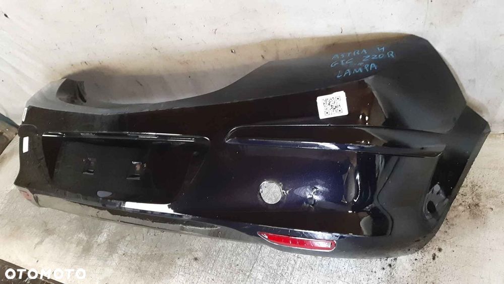$ ZDERZAK TYŁ TYLNY OPEL ASTRA H 3 III GTC KOD KOLOR Z20R CZARNY - 3