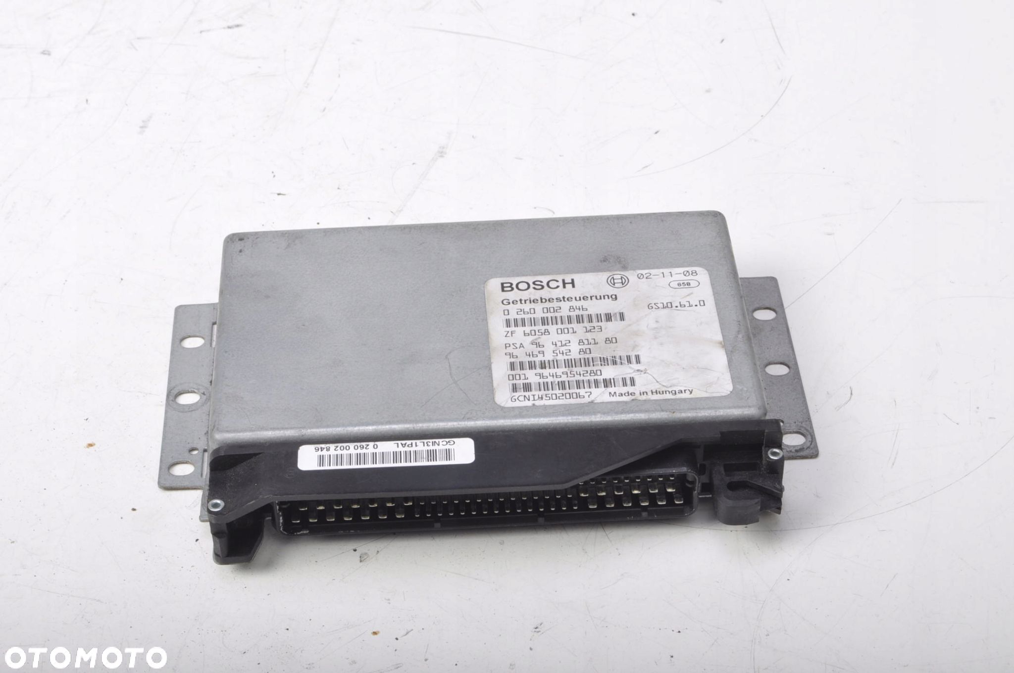 PEUGEOT 807 3.0 MODUŁ STEROWNIK SKRZYNI 0260002846 - 1