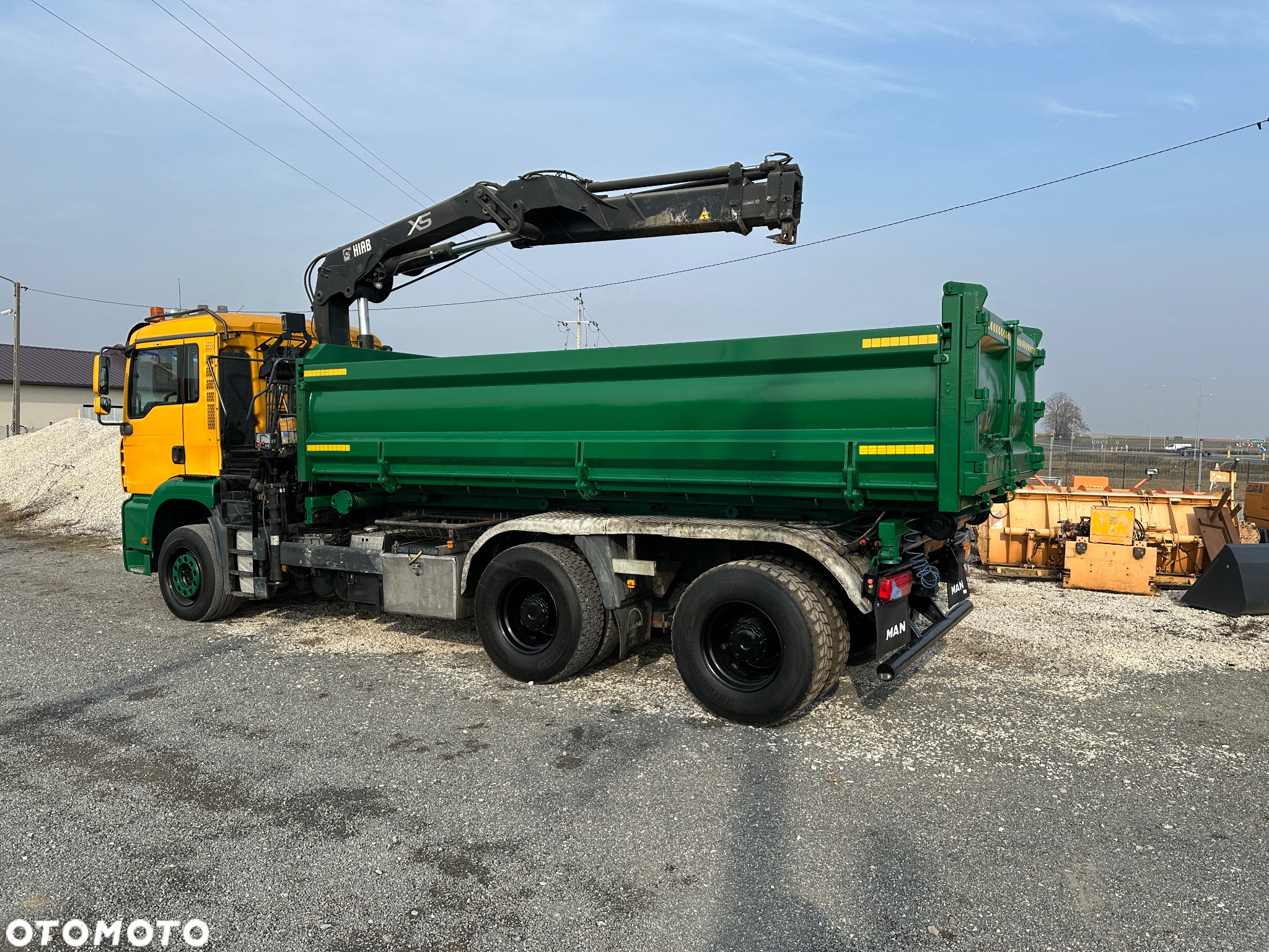 MAN TGA 33.430 6x4 HDS Hiab 166D-2 Duo Hydroburta Wywrotka - 3