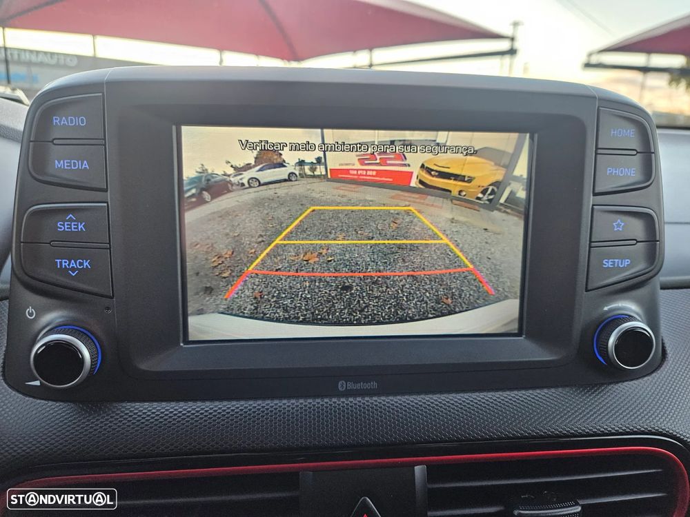 Hyundai Kauai 1.0 T-GDi Premium Pele/Tec.Vermelho - 38