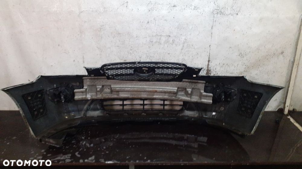 ) ZDERZAK PRZÓD PRZEDNI DO KIA CARENS III 3 BŁĘKITNY HALOGENY - 5