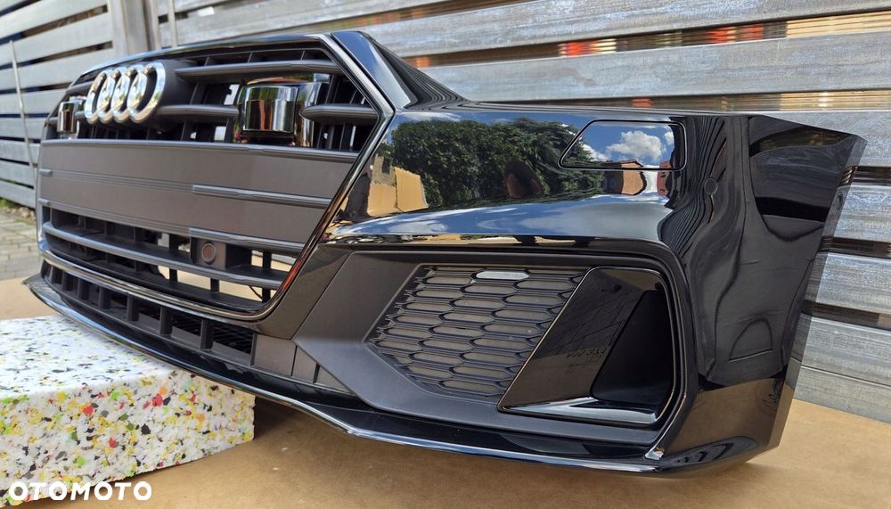 AUDI A7 C8 4K S-LINE LY9T ZDERZAK PRZÓD PRZEDNI 6 PDC KOMPLETNY W KOLOR - 3