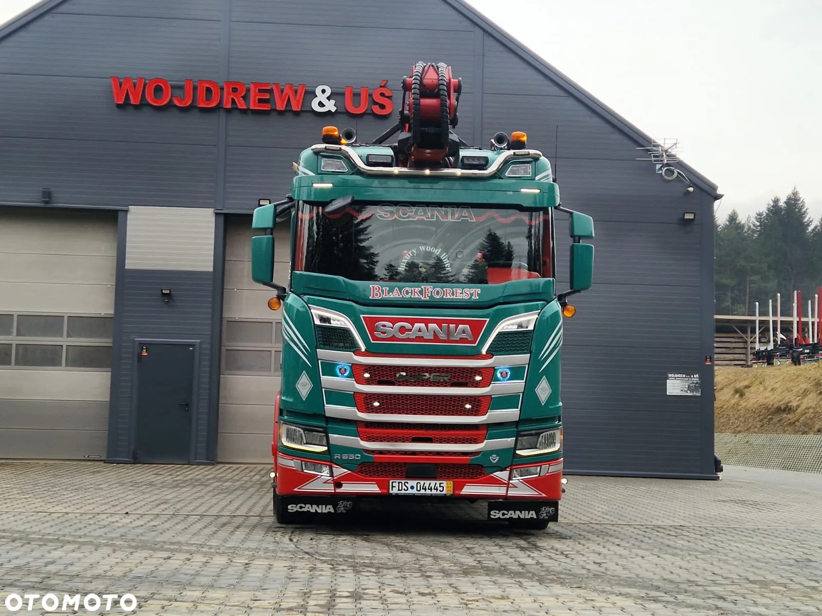Scania Do drewna drzewa lasu doll - 10