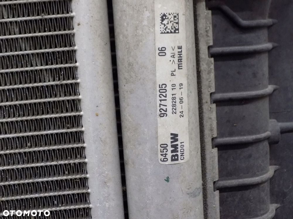 BMW F39 F48 F45 CHŁODNICE WENTYLATOR 8645782 9271205 7617597 7636072 - 3