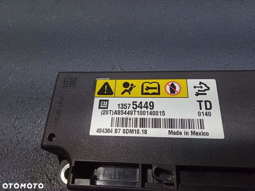 OPEL INSIGNIA A DESKA ROZDZIELCZA KOKPIT PULPIT AIRBAG 13275639 - 7