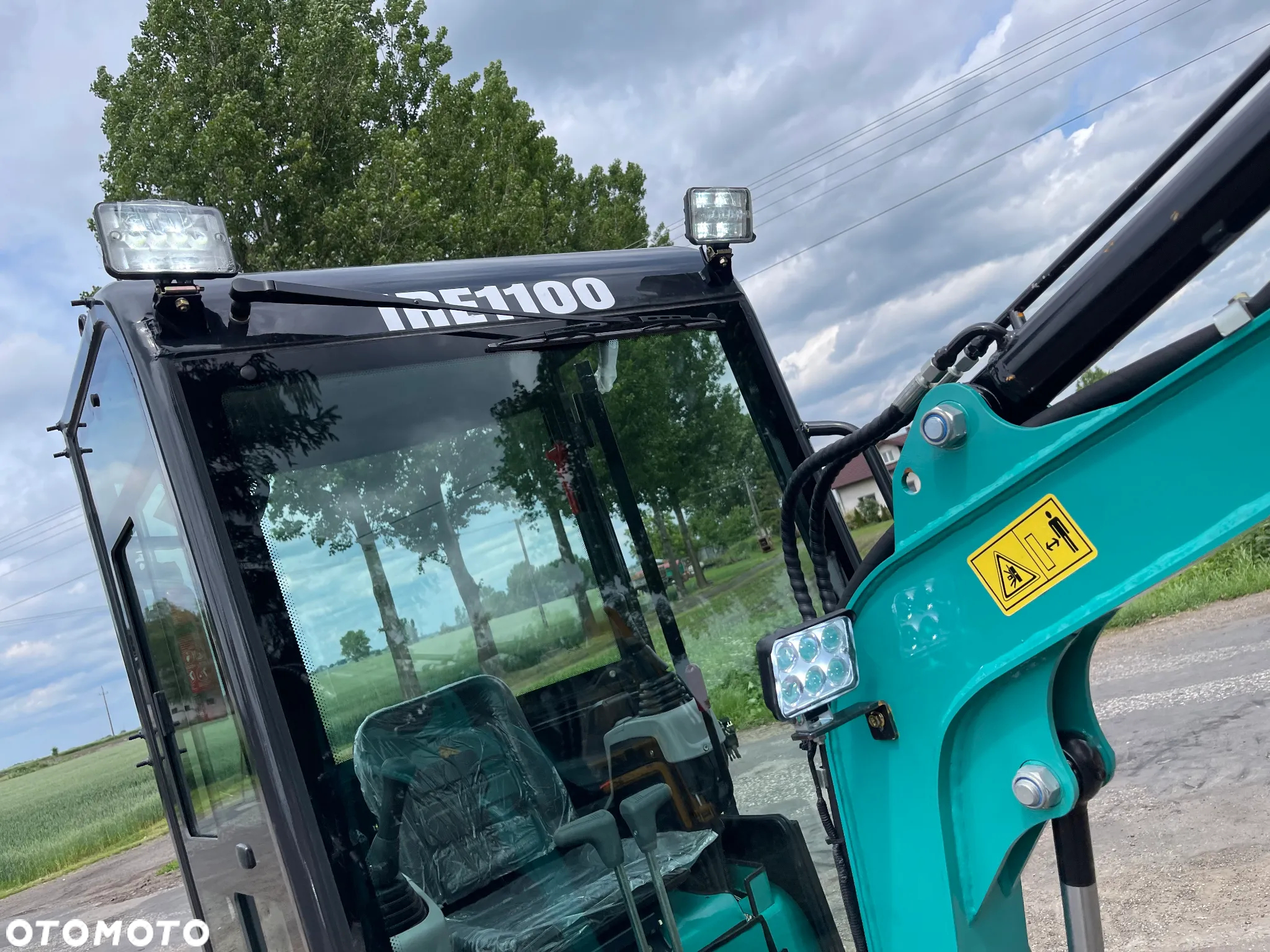 Yanmar Minikoparka IRE 1100 IRE 1100 KG*Pług,Pełna oszklona kabina,2025 ROK_FABRYCZNIE NOWA! - 34