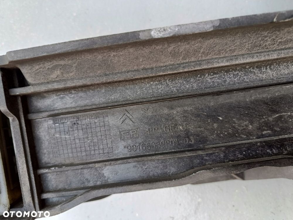peugeot 308 ii t9 lift belka górna wzmocnienie zderzaka przód 9816603980 - 5