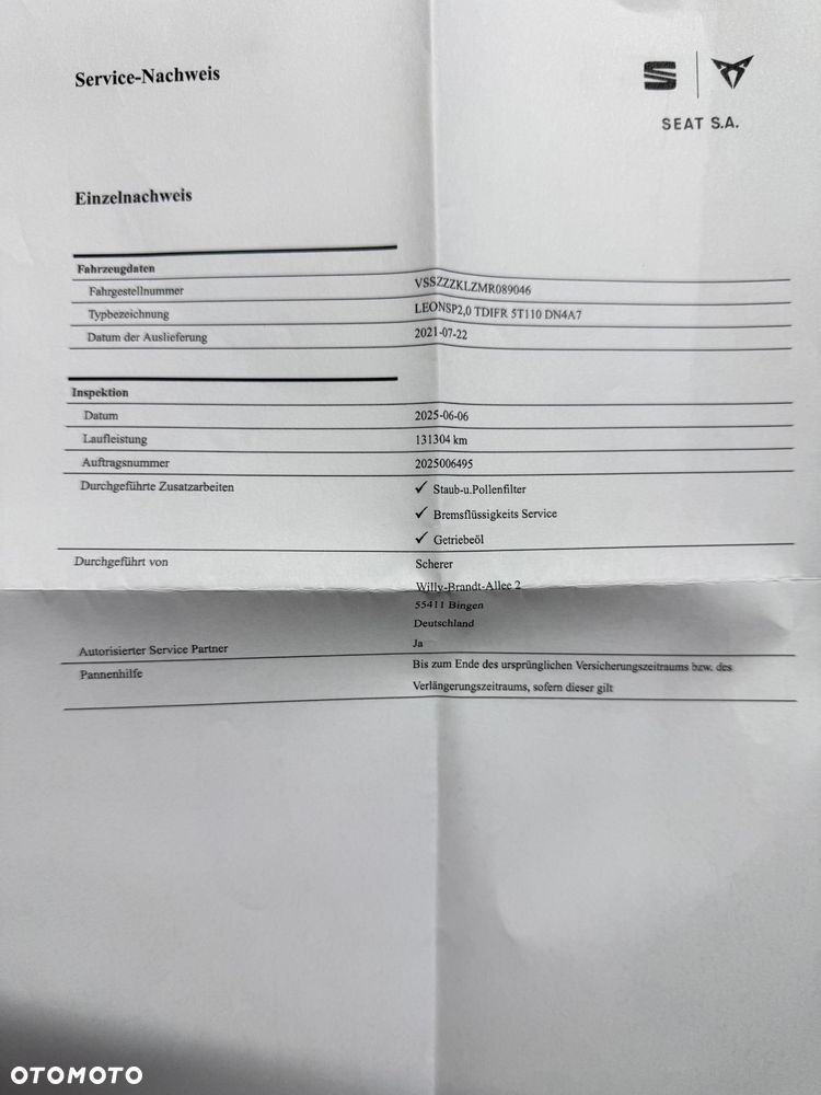 Seat Leon 2.0 TDI DSG FR Black Edition - 22