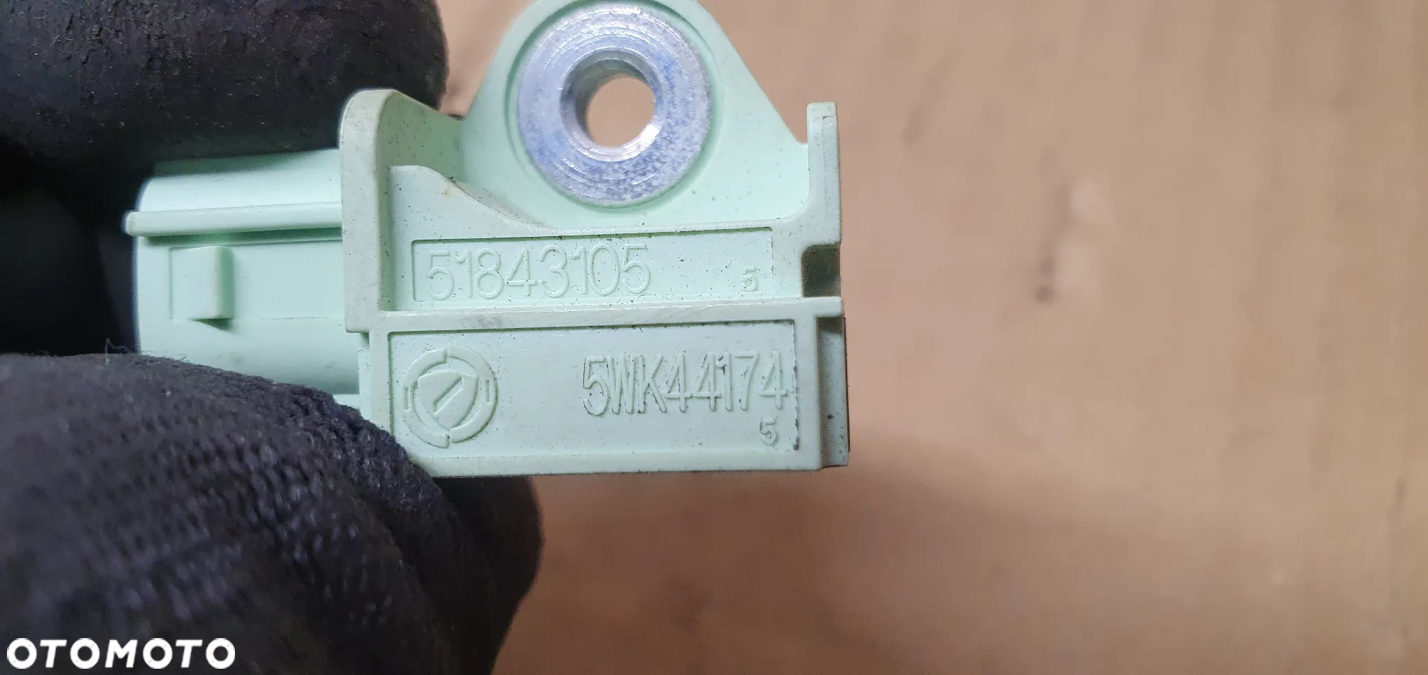 Czujnik uderzeniowy Airbag Fiat Punto EVO 51843105 - 4