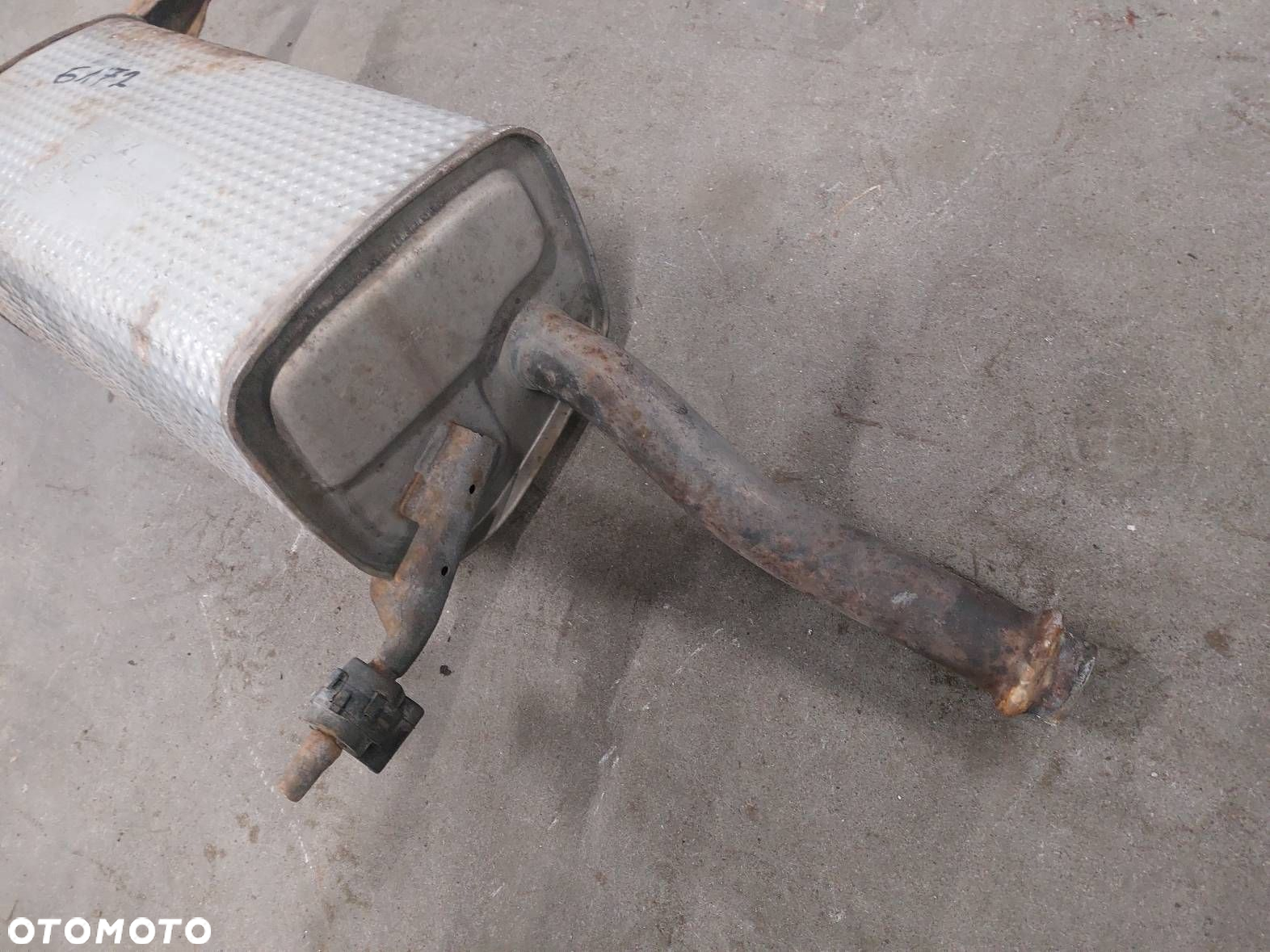 TŁUMIK WYDECH KOŃCOWY + ŚRODKOWY CITROEN BERLINGO II 1.6 HDI PSA 3167 - 6