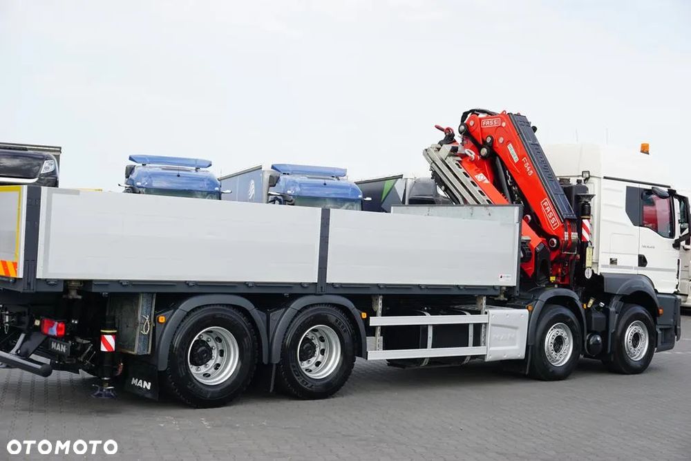 MAN TGS / 35.470 / E 6 / SKRZYNIOWY + HDS / FASSI F 545 / ŁAD. 13 105 KG / PILOT - 36