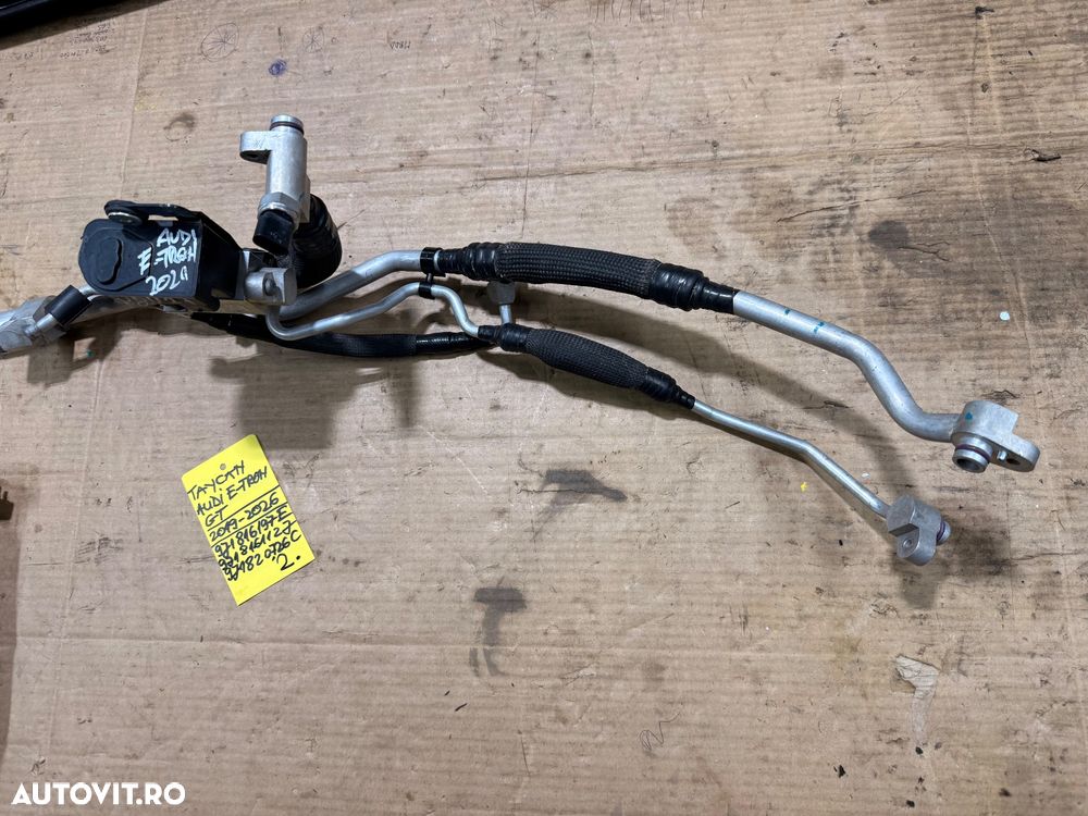Conducta, furtun, teava aer conditionat POERSCHE TAYCAN ,AUDI E-TRON GT 2019-2025 cod 9J1816112J, 9j1816197E, 9J1820726C - 3