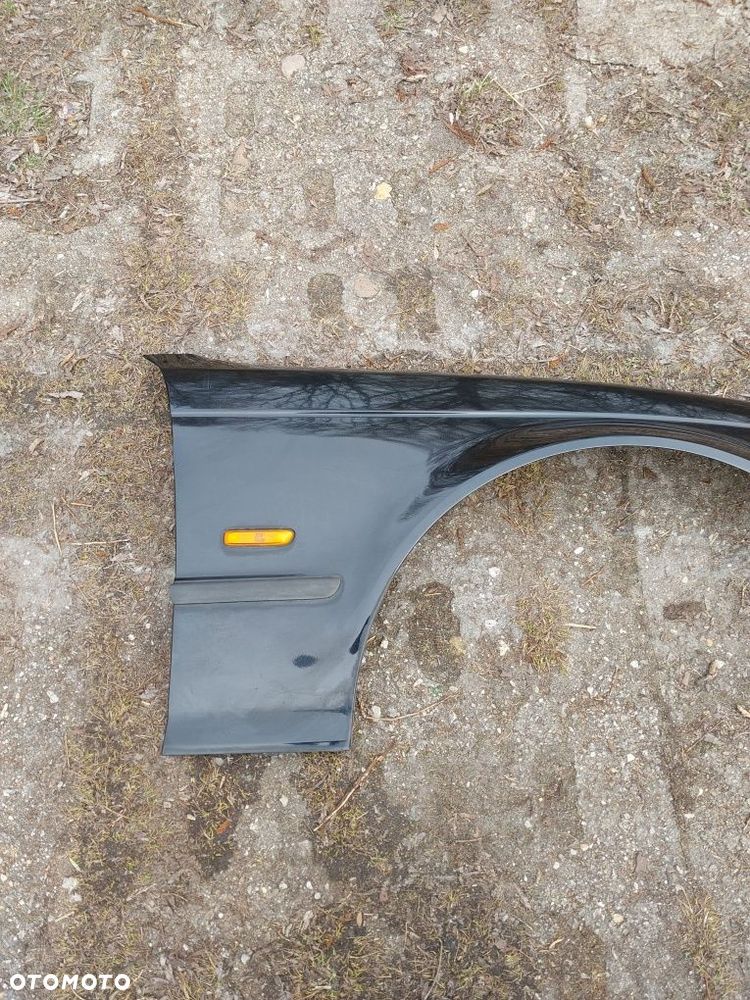 Oryginalny prawy przedni błotnik bmw e 46 sedan touring black sapphire - 4