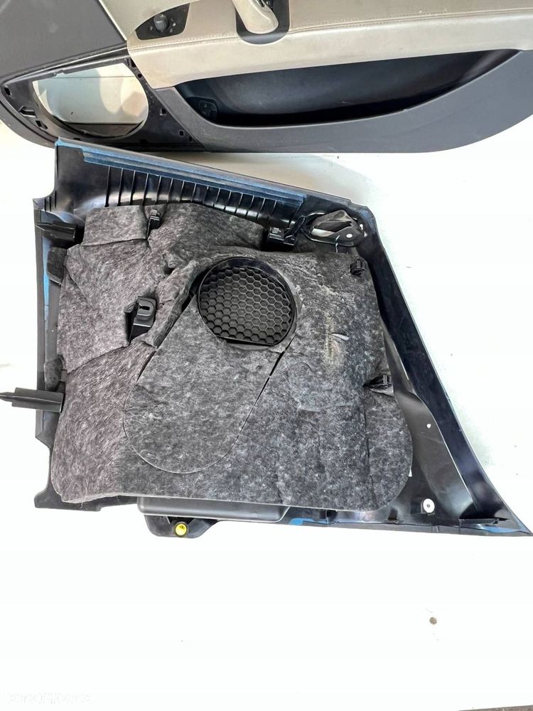 Audi TT TTS Mk2 2008 Boczki / Tapicerka drzwi / Komplet JASNA SKÓRA UK - 8