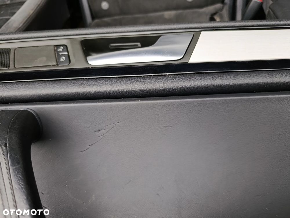 VW TOUAREG II 2 7P FOTELE SIEDZENIA BOCZKI KOMPLET GRZANE PÓŁSKÓRA EUROPA - 14