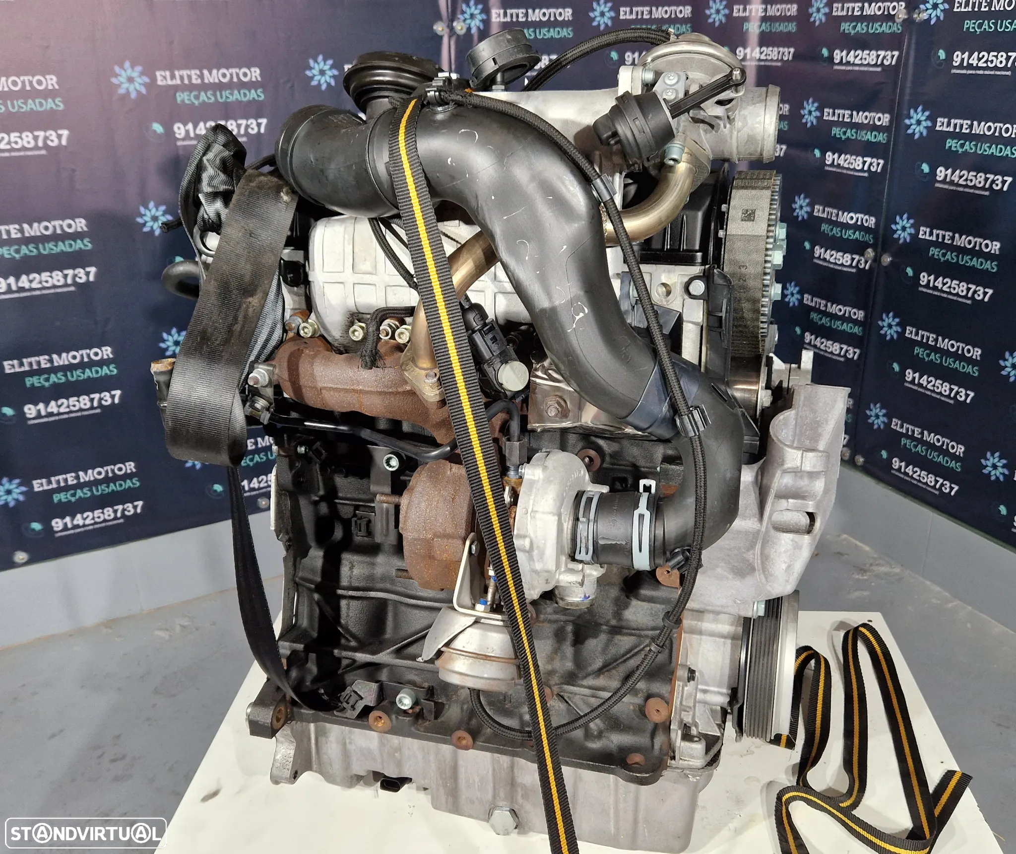 Motor usado ATD VW GOLF IV 4 1.9 TDI 100CV PD A3 8L LEON BORA IBIZA - 5