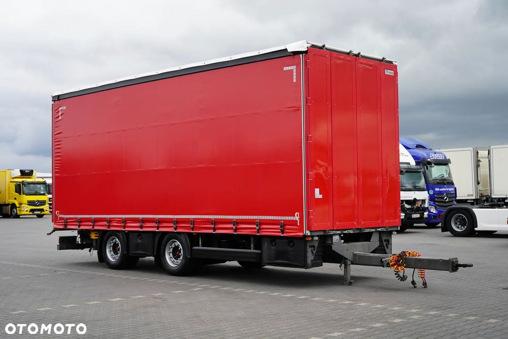 Redos / TANDEM / FIRANKA / 19 PALET / DŁ. 7,75 M / OŚ PODNOSZONA - 2