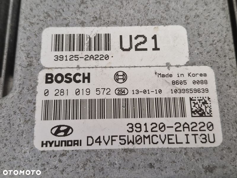 HYUNDAI I40 1.7 CRDI KOMPUTER STEROWNIK SILNIKA ECU 39120-2A220 - 2